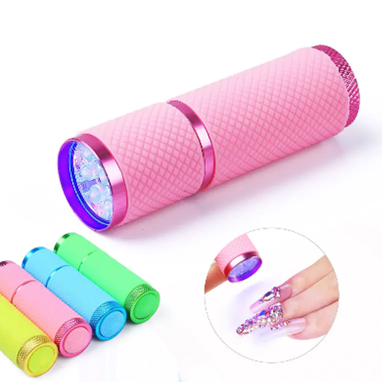 2024 GEL SHENTING POLIKA LIGHT FAST DUSK 9 LED UV mini nohtna svetilka