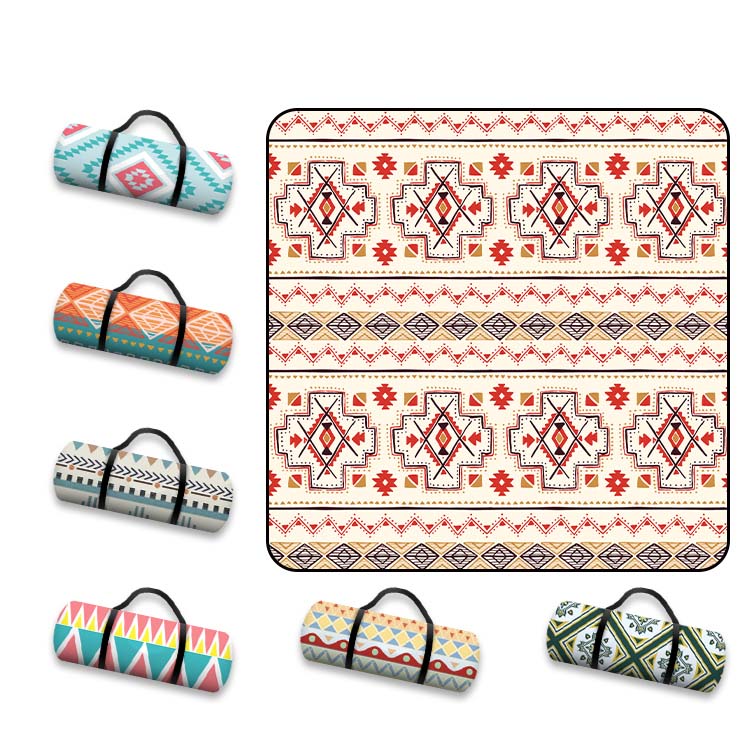 Prenosna odeja ODM za potovanje na prostem, kampiranje, podloga za peščeno plažo