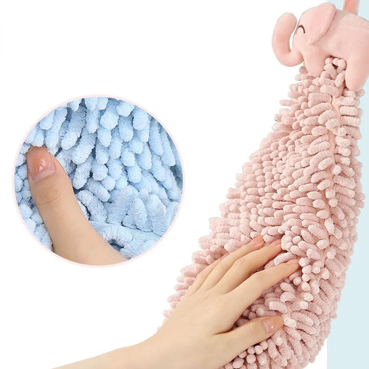 Risanka kopalnica kuhinja rag chenille puhasta brisača