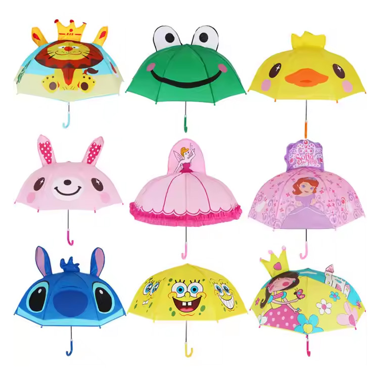 Karikatur Otroci Umbrella Auto Open Otroci Umbrella Princess