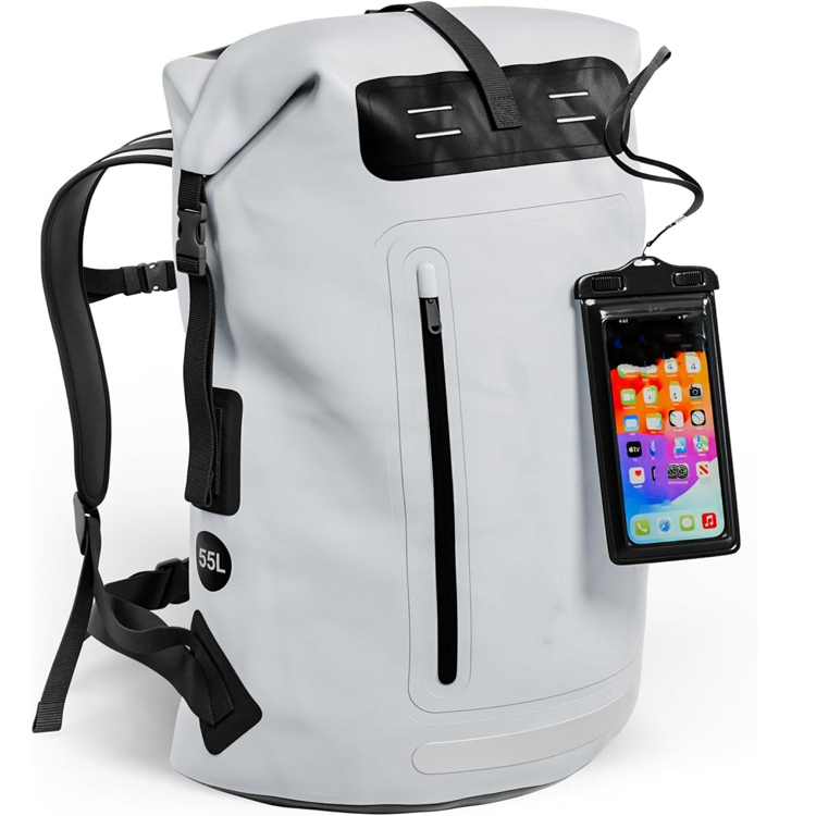 Suha vreča z zapiranjem na rolo za zunanjo uporabo po meri