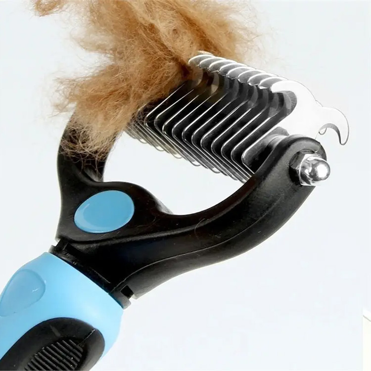 Dvostranski deshedding Dematting Grooming Bruth Glava