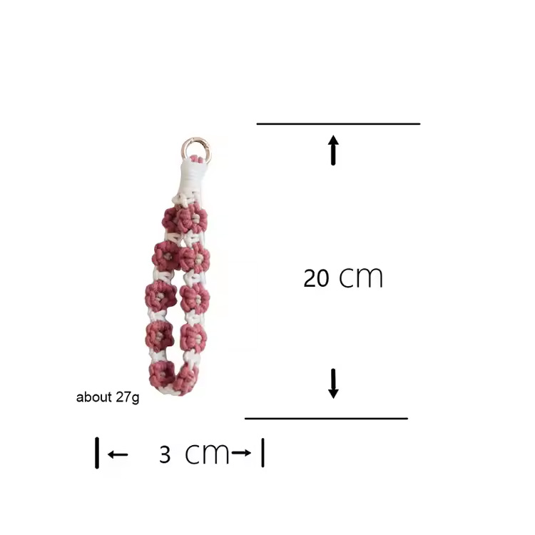 Cvetni tkani obesek za mobilne telefone Charm Charm Creative Gift