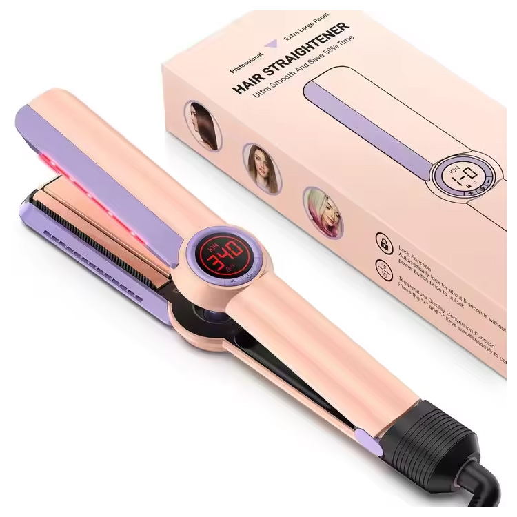 Visoko zmogljiv likalnik za lase Wide Plates Flat Iron