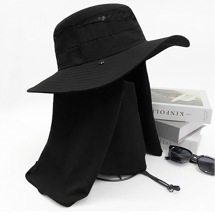 Večnamenski poletni klobuk za hlajenje na prostem, ki se hitro suši