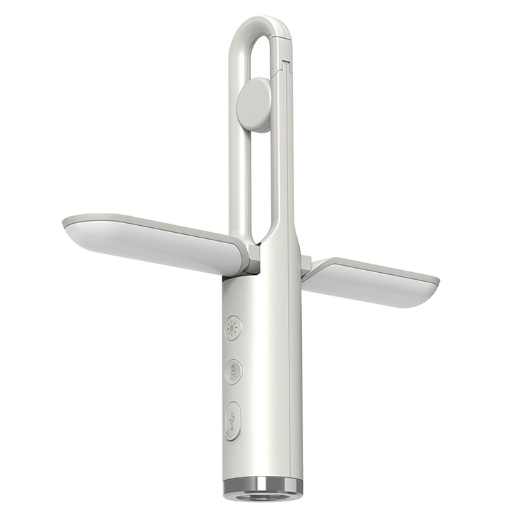 Večnamenska vodoodporna svetilka za kampiranje z možnostjo polnjenja USB