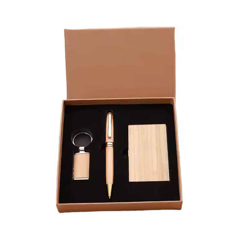 Pen Executive zaposleni promocijski poslovni leseni darilni set