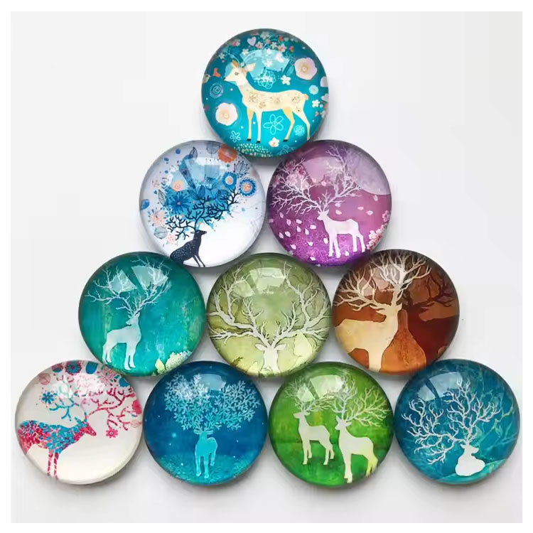 Gumijasta nalepka Fairy Deer Art Promocijsko darilo Magnet za hladilnik