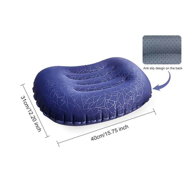 Spalna oprema Udobna protizdrsna potovalna blazina Crescent