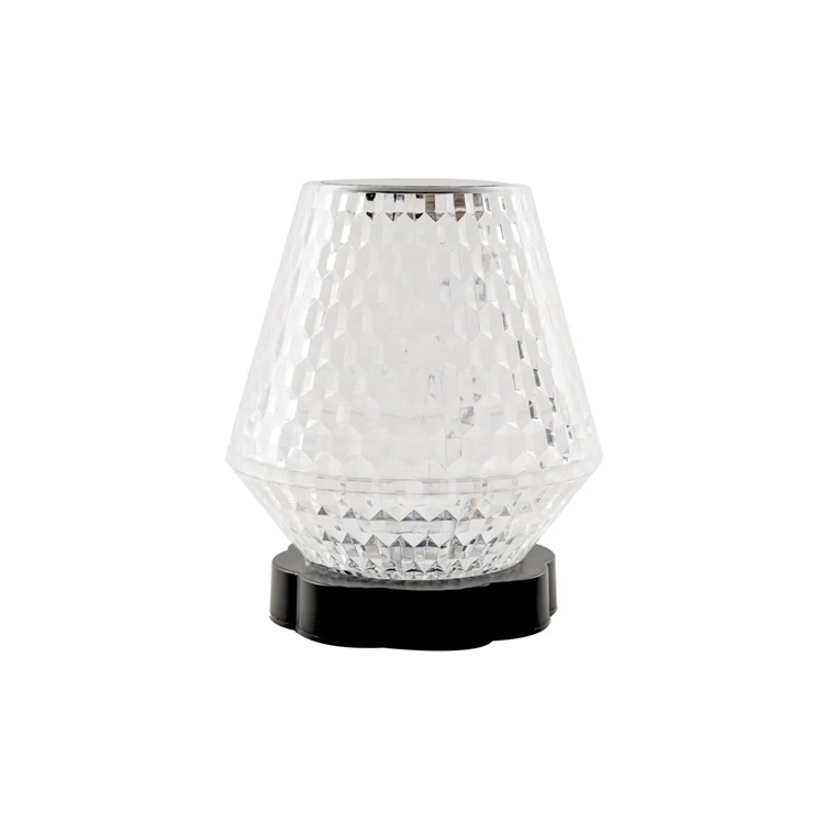 Namizna svetilka USB LED Wine Glass Shape Crystal Atmosphere