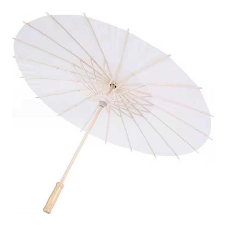 Leseni dežnik mini beli papir umbrellas parasol